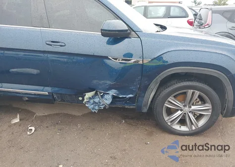 2019 Volkswagen Atlas 3.6L V6 Sel R-Line z USA, uszkodzony, nr VIN 1V2RR2CA4KC527990